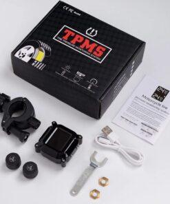 Motorcycle TPMS Wireless Tire Pressure Monitoring